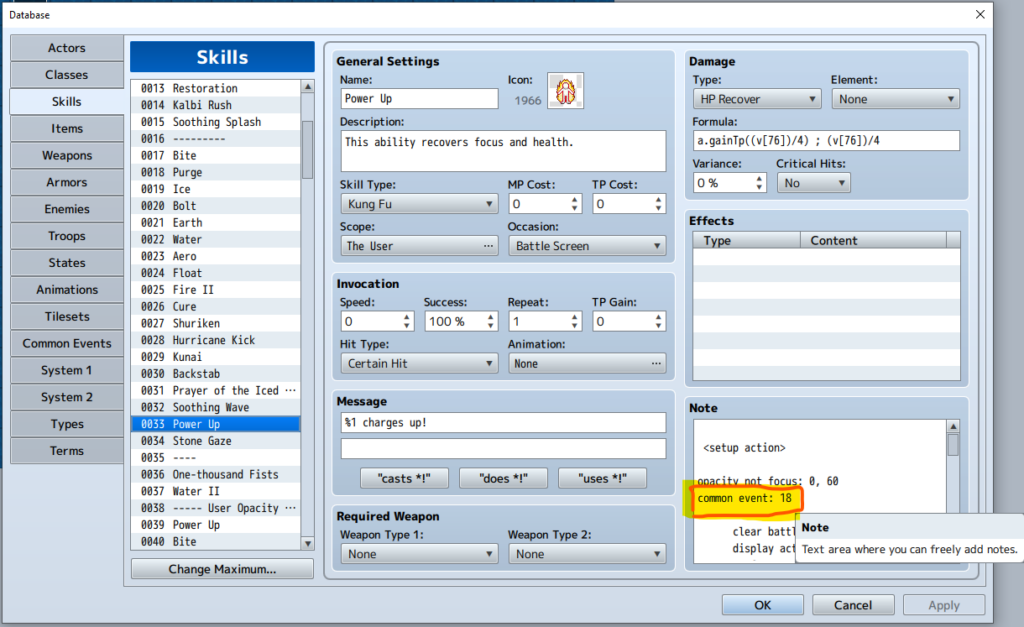 RPG Maker MZ - Database Cleanup Tool